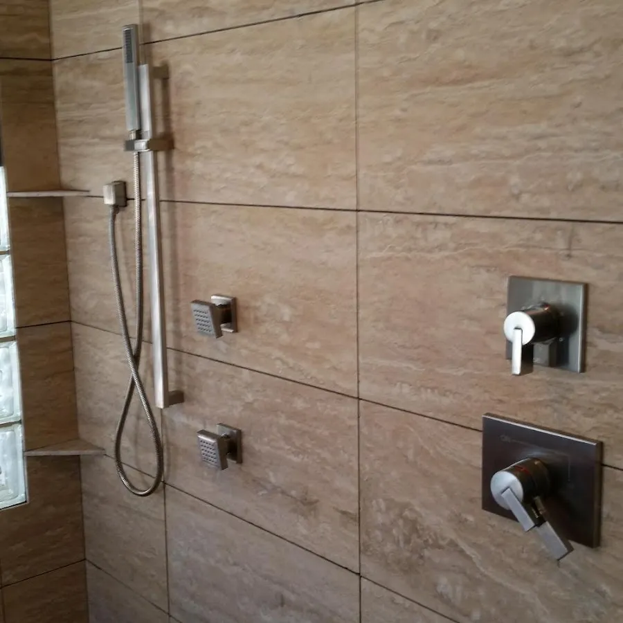 Shower fixture installation for Gas Line Repair in Lawrence